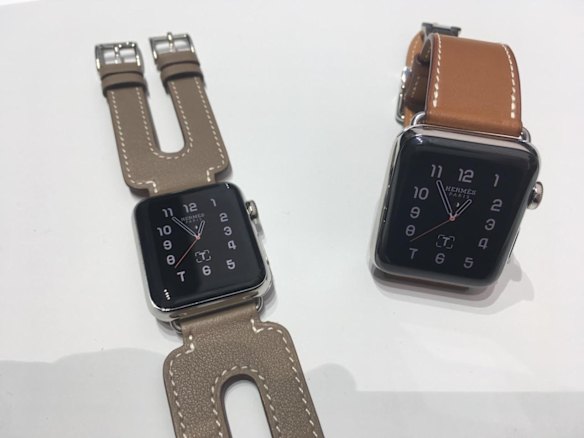 Apple also unveiled a new watch, called Series 2.