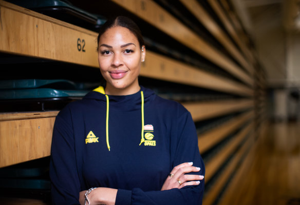 Australian basketball star Liz Cambage.