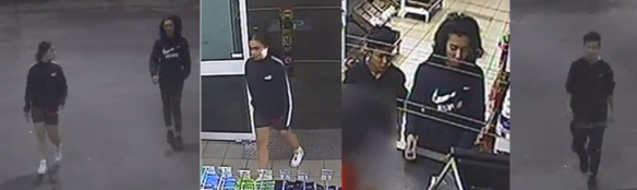 Police have released images of teens they would like to speak to over the stolen bank cards, believed to be a separate group of youths to those allegedly behind the bashing.