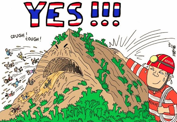 Thai cave rescue: Cartoons of hope