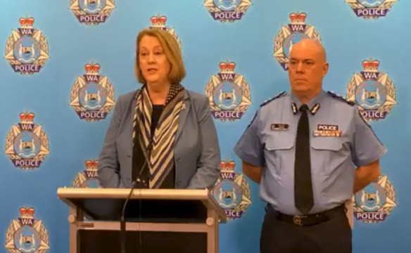 Police Minister Michelle Roberts.