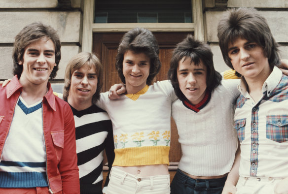 When the chaos of the pandemic threatened to overwhelm me, only one thing would do: a song by Scottish pop group The Bay City Rollers, pictured in 1974.