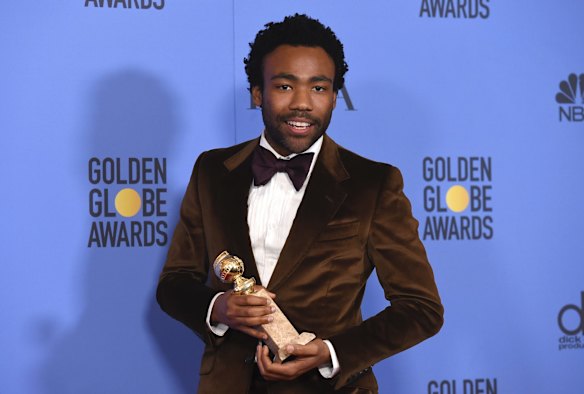 Donald Glover, <i>Atlanta</i>: Best performance by an actor in a television series - musical or comedy.