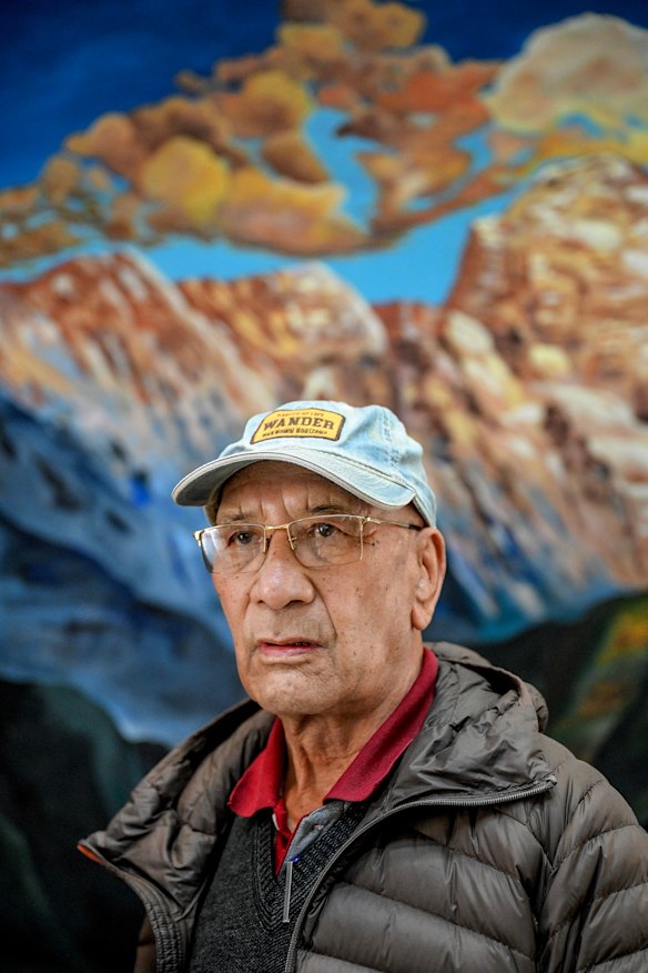 Surviving Indian climber Sonam Wangyal.