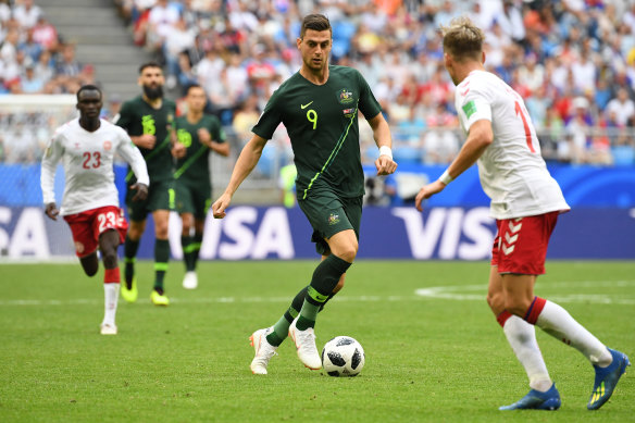 Starting chance: Tomi Juric was used as a substitute against France and Denmark.