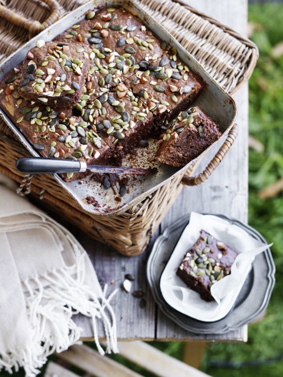 Bake a batch of brownies for a picnic.