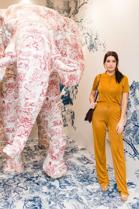 Tahnee Atkinson at the Dior cocktail launch.