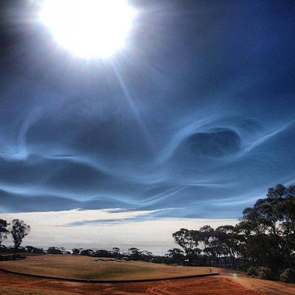 Wild weather across WA