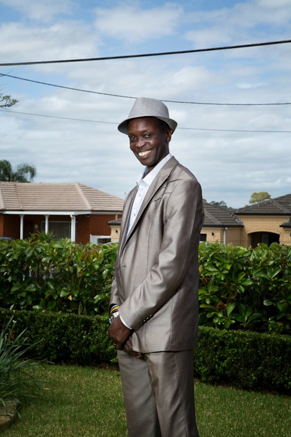 Benjamin Peter, member of the Equatoria Community and Welfare Association. 