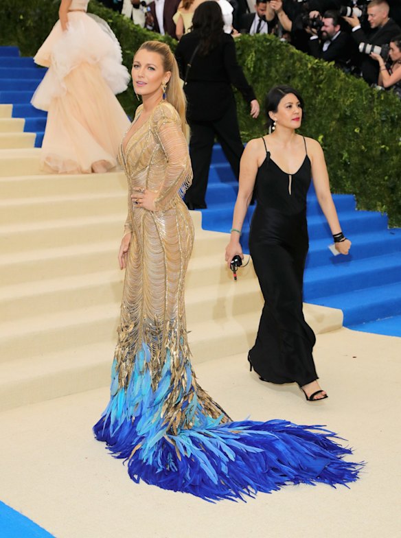 Blake Lively attends the "Rei Kawakubo/Comme des Garcons: Art Of The In-Between" Costume Institute Gala at Metropolitan Museum of Art on May 1, 2017 in New York City.