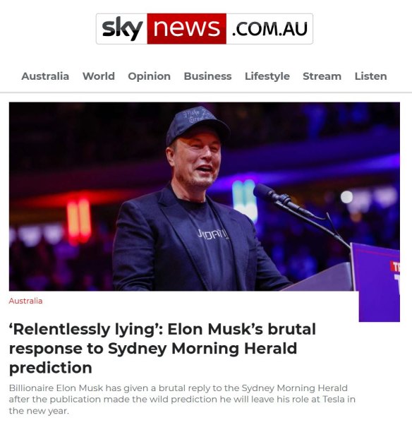 A story on David Swan’s story also led the Sky News website.