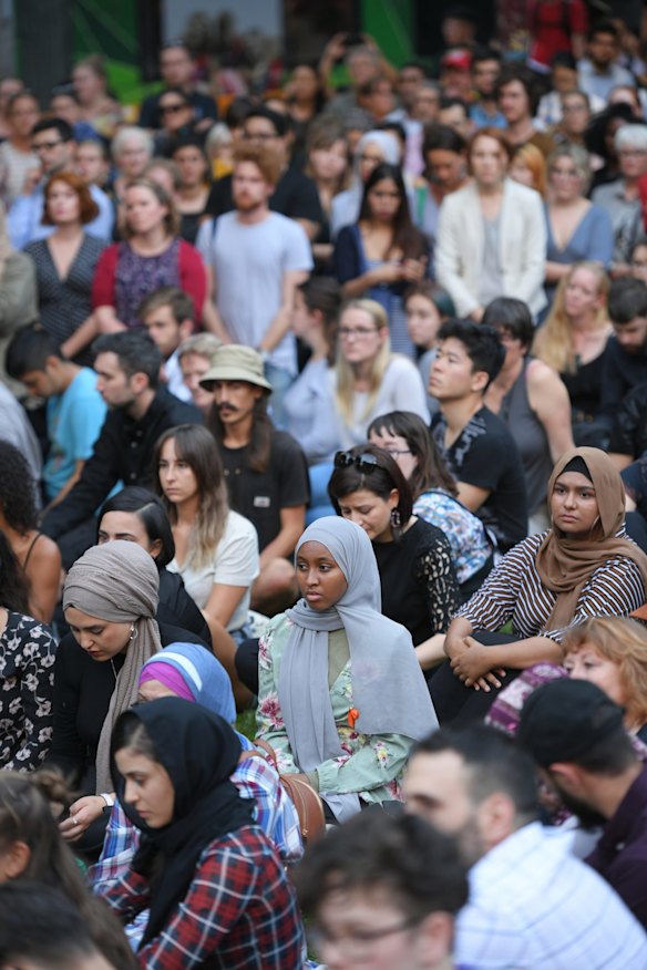 Thousands of Melburnians attended a public vigil at the State Library to remember the victims of the Christchurch terror attacks.