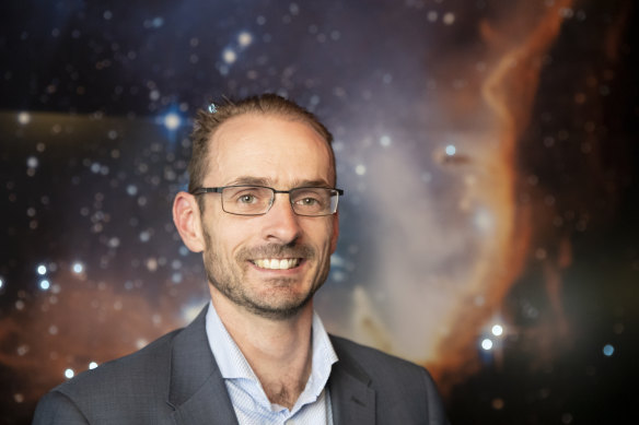 Anthony Murfett, pictured, is the deputy head of the Australian Space Agency, which will be based in Adelaide. 