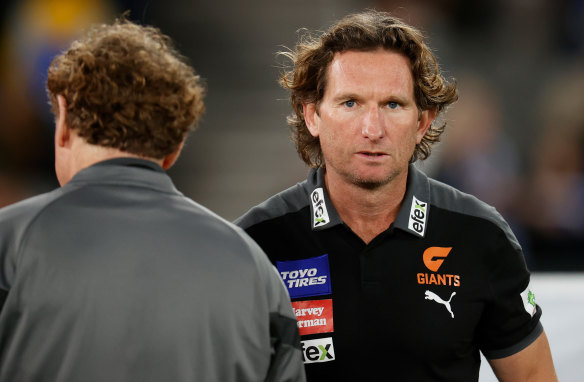 James Hird enjoyed his time coaching with Greater Western Sydney this season.
