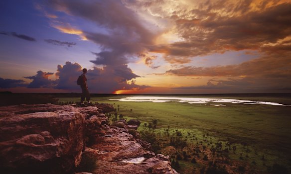 The Ubirr Sunset, a beautiful end to an enthralling day in the Kakadu National Park.