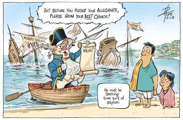 The Canberra Times' editorial cartoon for Tuesday, January 15, 2019.