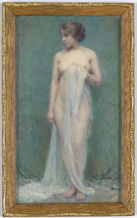 The model (study of a nude) c. 1905-14 by Bessie Gibson