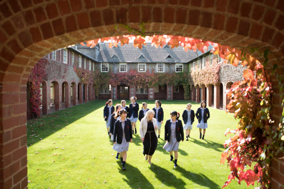 Toorak College boarding house has stayed open during the coronavirus crisis. 