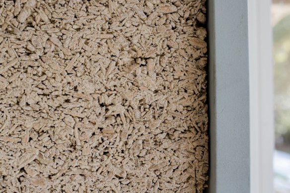 Construction of Canberra's first hemp house. Photo: Jamila Toderas