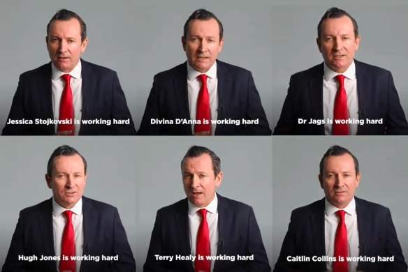 The Mark McGowan factor has been used as the Premier is front and center in social media advertisements where he is endorsing individual candidates. 