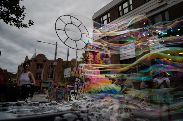 Bubbles galore to celebrate WorldPride.