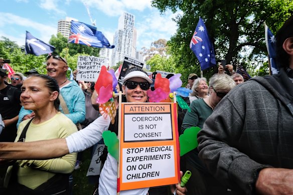 Eureka Freedom rally.