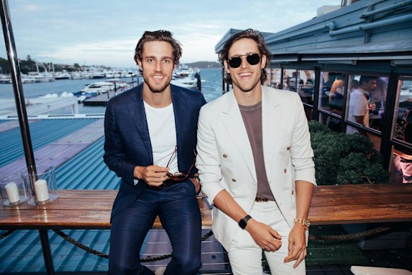 Zac and Jordan Stenmark at the Sunglass Hut House of Sun party.