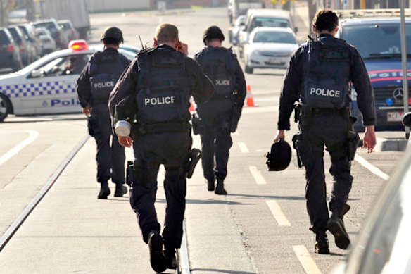Scene in Union street Ascot Vale where the murder of Des Moran took place.
