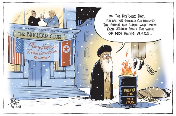 The Canberra Times editorial cartoon. 