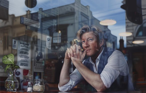 Tessa Mackay, 'Through the looking glass', oil on linen, 210 x 330.5 cm, © the artist
