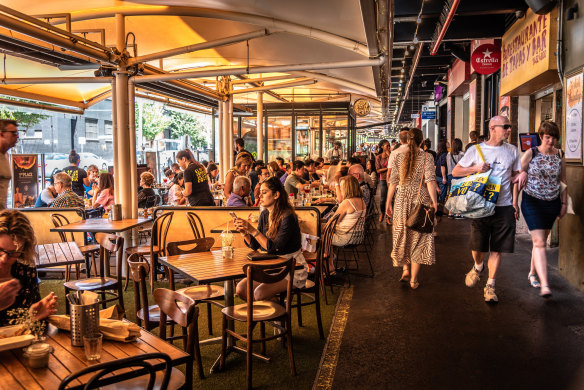 Take a stroll through South Melbourne Market.