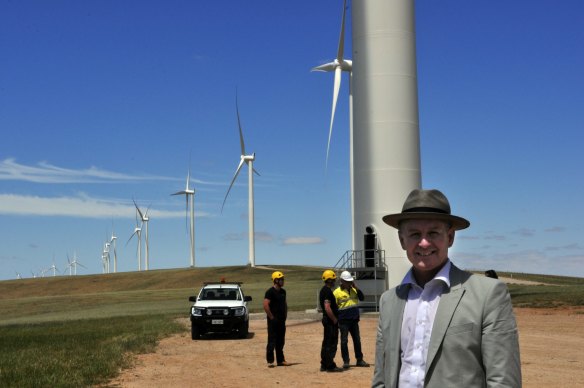 South Australia derives more than 40 per cent of its power from wind and solar energy and Premier Jay Weatherill introduced the battery tender as part of a $550 million response to a summer of blackouts.