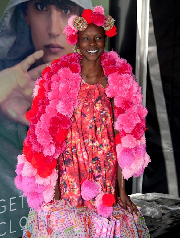 Ya Ya Deng at VAMFF National Graduate Showcase, Docklands. March 19, 2015.