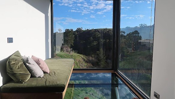 Clifftop at Hepburn's new villas are constructed from converted shipping containers.