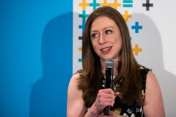 Chelsea Clinton lashed out at the Trump administration.