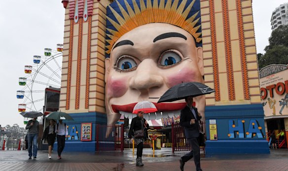 Sydney is set for a day of wind and rain.