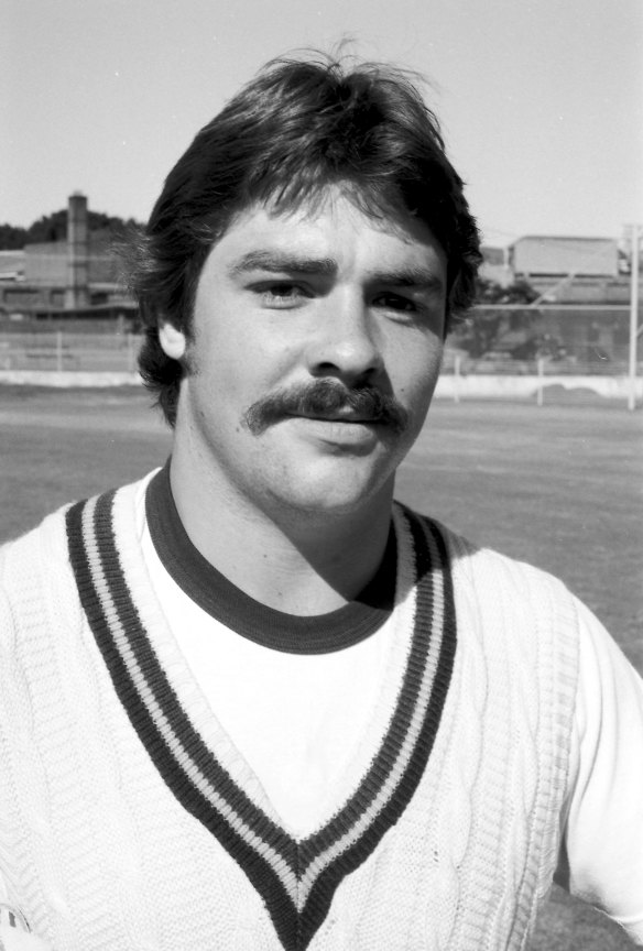 Cricketer David Boon, pictured in 1981, was a reliable number three not a legendary opener wrote a crossword complainer.