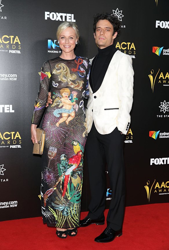 Marta Dusseldorp and Benjamin Winspear 