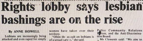 Sydney Morning Herald article dated November 24, 1988, tendered at the inquiry.