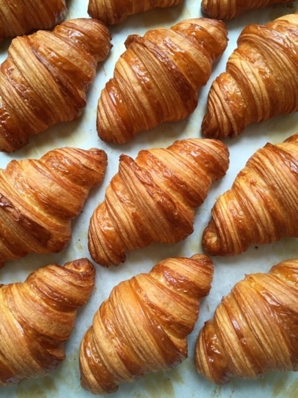 Kate Reid's classic croissants.