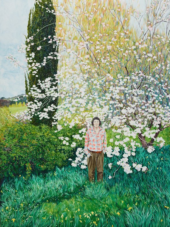 Monica Rohan, 'Lucy'. Oil on board, 122.5 x 92.5 cm. © the artist