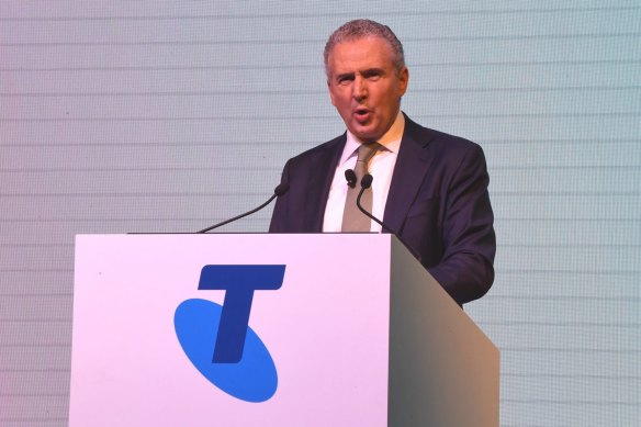 Telstra chief executive Andy Penn. 