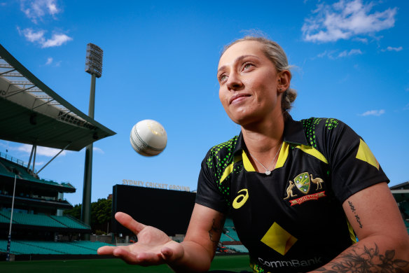 Game changer: Ashleigh Gardner says the inaugural women’s BBL draft is a major boost for the sport.