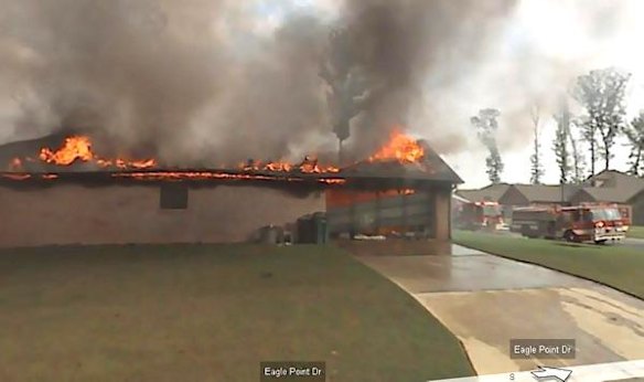 Google Street View images: the strange and the random