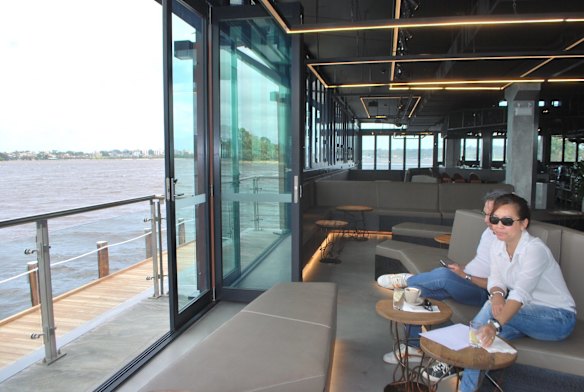 Ku De Ta Perth has stunning views of the river.