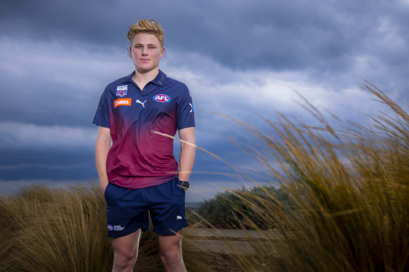 In Bassat’s sights: Levi Ashcroft is heading to the Brisbane Lions.