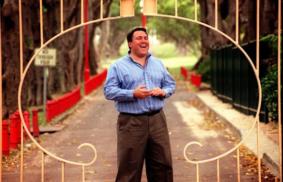 Joe Hockey early in his ministerial career in the Howard government.