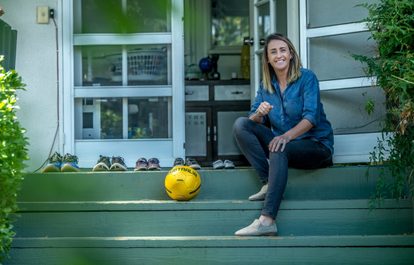 Canberra United coach and soccer legend Heather Garriock