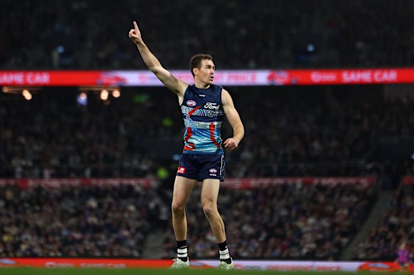 Ready to return: Chris Scott says Jeremy Cameron will play on Friday night.