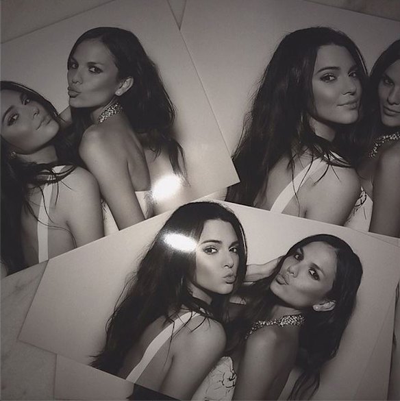 Kendall Jenner had fun with her friend Allie Rizzo.
